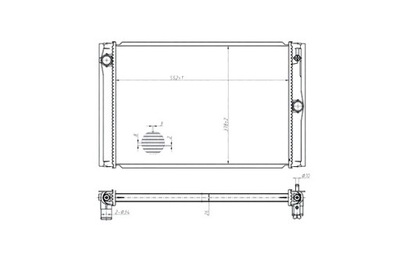 MAGNETI MARELLI RADIATOR TOYOTA AURIS E15 1.4D-4D -18 COROLLA  