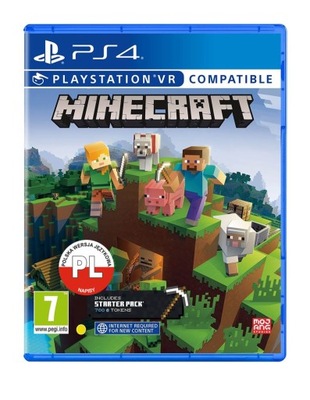 MINECRAFT EDICE BEDROCK DOPLŇKY / PS4 + PS5 / PL