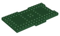LEGO 18922 Ciemnozielona płytka 8x16 1szt