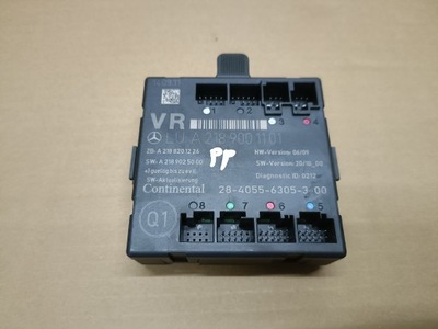 Mercedes w218 cls модуль двері перед правий фото №1