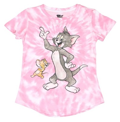 Tom and Jerry Koszulka T-Shirt Kot Mysz r. 7