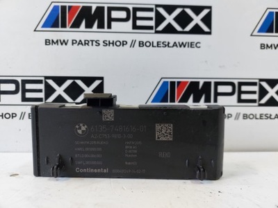 BMW F15 F31 F36 MÓDULO UNIDAD DE CONTROL DE TAPA PARTE TRASERA 7481616  