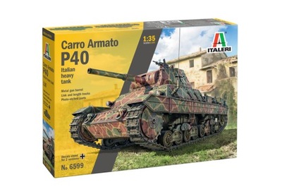 Carro Armato P40 Italian Heavy Tank, Italeri 6599