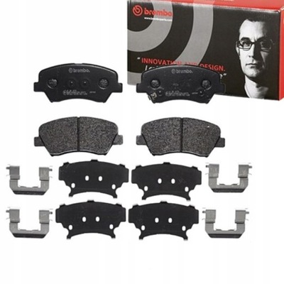 Тормозные колодки тормозные перед do kia cerato koup ii 1.6 фото №1