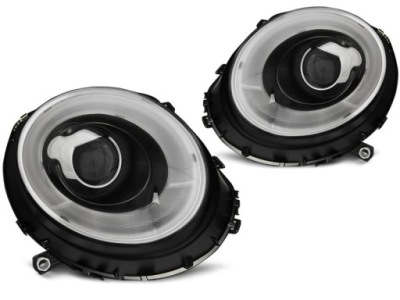 Ліхтарі  фари mini cooper 06-14 чорний  led трубка фото №1