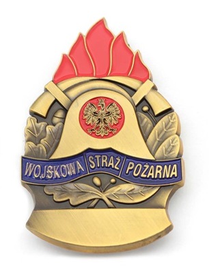 WSP odznaka Wojskowa Straż Pożarna