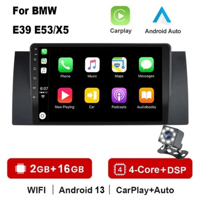 ANDROID 13 RADIO DE AUTOMÓVIL DSP IPS RD PARA BMW E39 E53 X5 AUTORADIO RDS RADIO GPS  