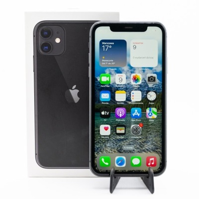 Apple iPhone 11 64Gb Czarny | Gwarancja