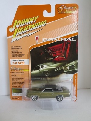 Johnny Lightning 1:64 Pontiac Grand Am 1973 golden