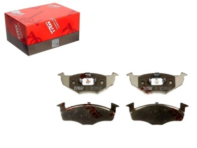 Тормозные колодки тормозные vw перед golf3 vento trw фото №1