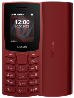 Telefon Nokia 105 (2023) Dual Sim TA-1557 Czerwony