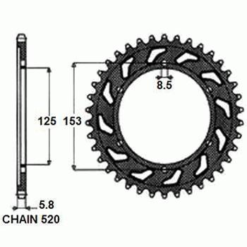 KRUMPLIARATIS NAPEDZANA ALIUMININIS SUNSTAR SUNR5-3559-51 