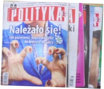 Tygodnik Polityka szt. 13 z 2018 i 2019 r.