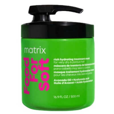 Matrix Food For Soft Maska nawilżająca do włosów suchych 500ml, z awokado