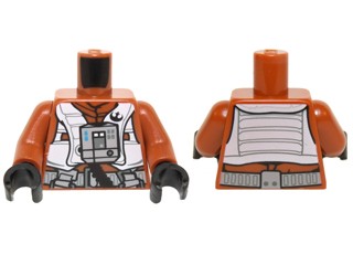 LEGO Tors 973pb2131c01 Resistance Pilot SW