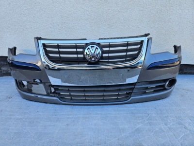 Vw touran lift бампер перед решётка радиатора решётка фото №1