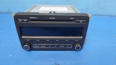 RADIO CD SKODA FABIA MK2 KODAS 5J0035161D 