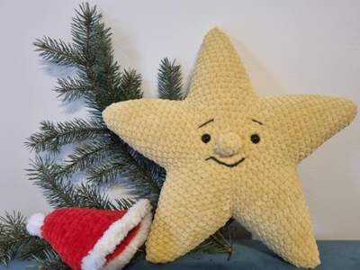 Gwiazdka z czapką- Hand made