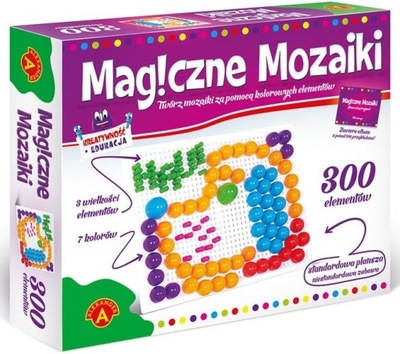 Magiczne Mozaiki 300 elementów 0666 Alexander