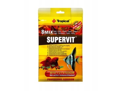 Tropical SuperVit torebka 12g pokarm dla rybek