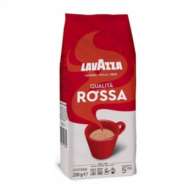 Kawa ziarnista LAVAZZA Qualita Rossa Italia 250g
