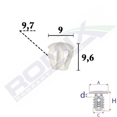 BRIDA CIEGA DE TAPA TRASERA DE MALETERO SKODA VW X10SZT  