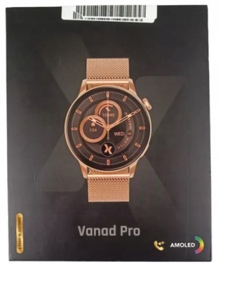 Zegarek Smartwatch Maxcom FW58 Vanad Pro Złoty