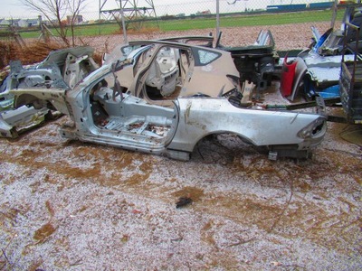 Чверть лонжерон лівий перед sl r230 фото №1