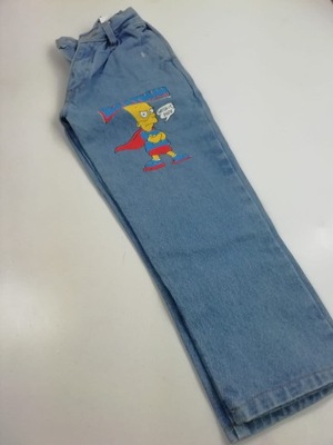 Spodnie jeans Bartman n awiek 5-6 lat