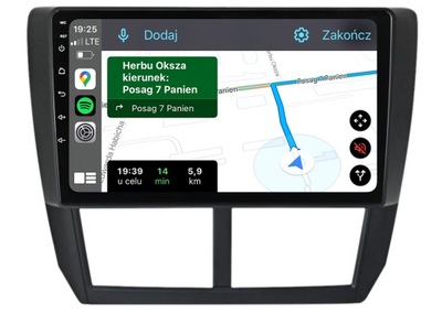 SUBARU IMPREZA FORESTER NAVEGACIÓN ANDROID CARPLAY  