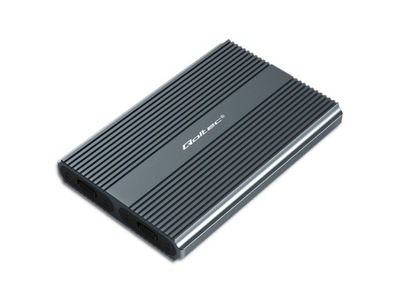 obudowa SSD 2x M.2 NVMe/SATA USB-C 10Gbps Qoltec 52273