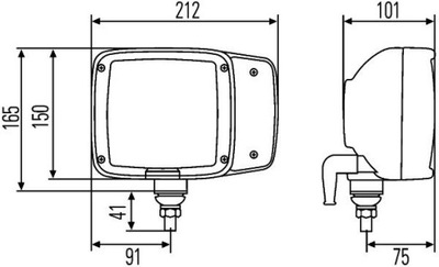 FARO P (H3/H7/P21W/T4W, HALOGEN, FUNCIONES SWIATEL: KIERUNKOWSKAZ, SWIAT  