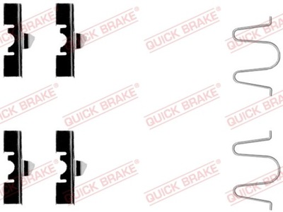 QUICK BRAKE 109-1170 JUEGO AKCESORIOW, ZAPATAS DE FRENADO  