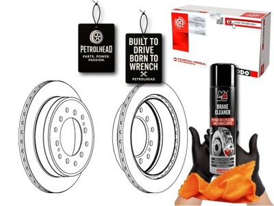 Тормозные диски тормозные 2szt. задняя lexus gx toyota 4 runner i #petrolhead pro+ kit2 фото №1