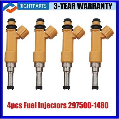 SET OF 4 15710-54LA0 297500-1480 FUEL INJECTORS PARA SUZUKI SX4 1.6L ~39142  