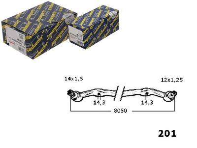 ТЯГА РУЛЕВАЯ JAPCR-201 JAPANPARTS