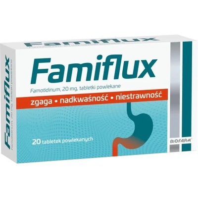Famiflux 20 mg, 20 tabletek
