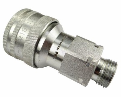 DE DESMONTAJE RÁPIDO HYDRAULICZNE RANURA M18X1.5 TORNILLO EXTERIOR EUROPA (9100818G)  