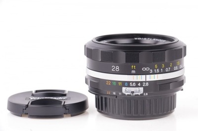 Voigtlander 28/2.8 Color Skopar SL IIs Nikon black czarny 28mm Nikkor