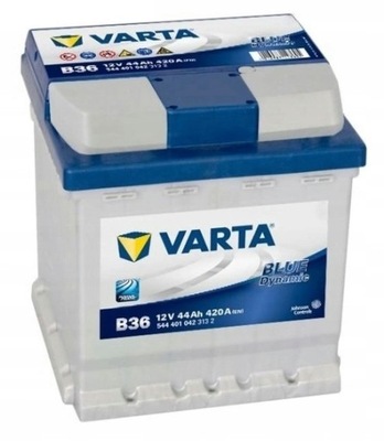 АККУМУЛЯТОР VARTA BLUE B36 44AH 420A