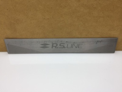 Renault arkana rs молдинг накладка порог фото №1