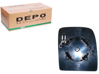 Depo скло дзеркало citroen dispatch 2.0 hdi 120 фото №1