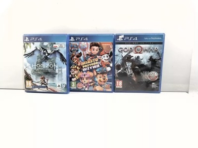 ZESTAW GIER PS4 -HORIZON -GOD OF WAR -OPIS