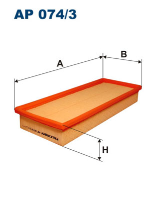 ФІЛЬТР ПОВІТРЯ ФІЛЬТРON AP074/3 AP0743