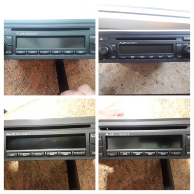 AUDI A2 A3 A4 B6 B7 A6C5 TT A8 RADIO CONCERT2 CD  