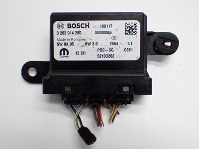 Модуль блок управления pdc 52103262 0263014260 jeep renegade 18r фото №1