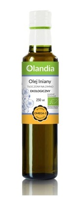 Olandia Olej lniany eko 250 ml