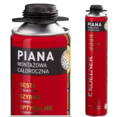 PIANKA MONTAŻOWA KOELNER PISTOLETOWA PIANA 750ml