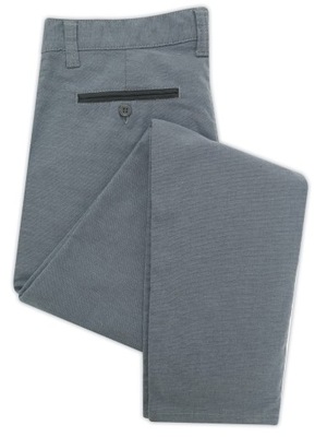 Szaroniebieskie spodnie męskie chinosy SP10 100/32