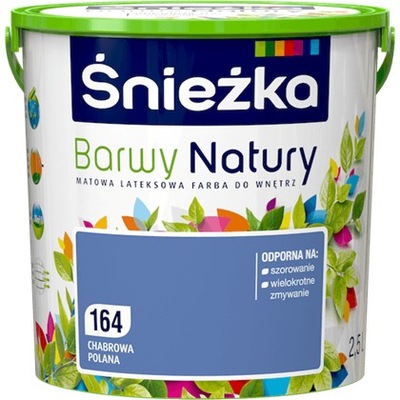 Śnieżka Barwy Natury Chabrowa polana 2.5L